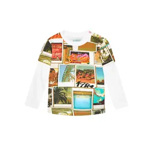 Baby boy t-shirt + jogging suit set Guess image-1