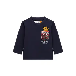 Baby boy long sleeve t-shirt Guess image-0