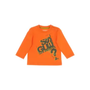 Baby boy long sleeve t-shirt Guess image-0