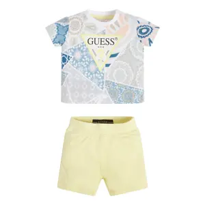 Baby boy t-shirt + shorts set Guess image-1