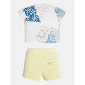 Baby boy t-shirt + shorts set Guess image-3
