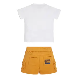 Baby boy t-shirt + shorts set Guess image-0