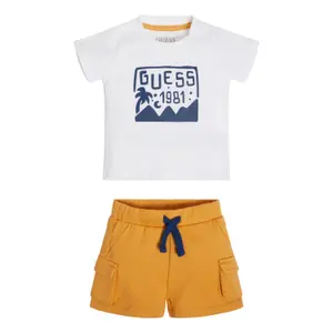 Baby boy t-shirt + shorts set Guess image-1