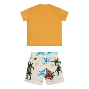 Baby boy t-shirt + shorts set Guess image-0