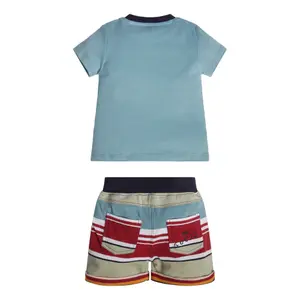 Baby boy t-shirt + shorts set Guess image-0