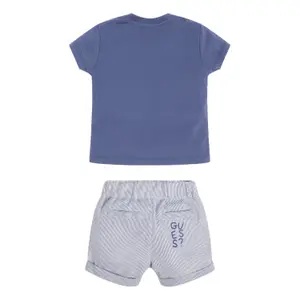 Baby t-shirt + shorts set Guess Poplin image-1
