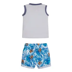 Baby girl tank top + shorts set Guess image-0