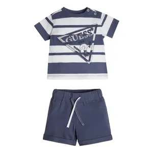 Baby boy t-shirt + shorts set Guess image-1
