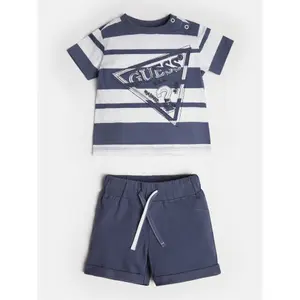 Baby boy t-shirt + shorts set Guess image-2