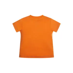 Organic cotton t-shirt baby boy Guess image-0
