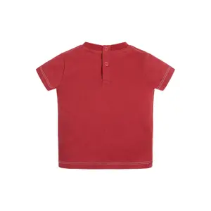 Organic cotton t-shirt baby boy Guess image-0