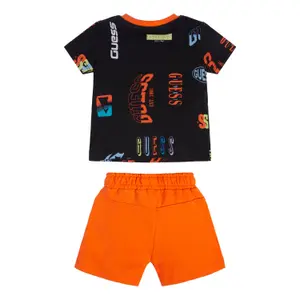 Baby boy t-shirt + shorts set Guess image-0