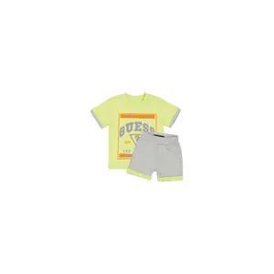 Baby boy t-shirt + shorts set Guess image-0
