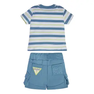 Baby boy t-shirt + shorts set Guess image-0