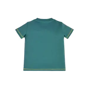 Organic cotton t-shirt baby boy Guess image-0