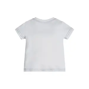 Organic cotton t-shirt baby boy Guess image-0