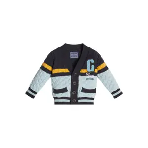 Baby boy cotton cardigan Guess image-0