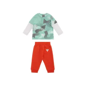 Baby boy t-shirt + jogging suit set Guess Active image-1