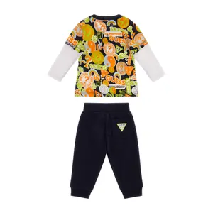 Baby boy t-shirt + jogging suit set Guess Active image-1