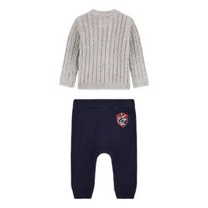 Strickpullover- und Hosen-Set für Babyjungen Guess image-1