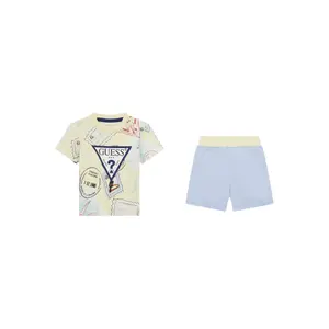 Baby boy t-shirt + shorts set Guess image-0