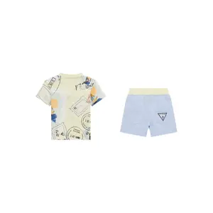 Baby boy t-shirt + shorts set Guess image-1