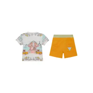 Baby boy t-shirt + shorts set Guess image-1