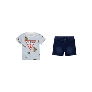 Baby boy t-shirt + shorts set Guess image-0