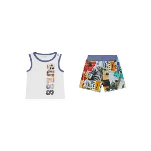 Baby tank top + shorts set Guess image-0