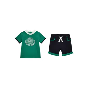 Baby t-shirt + shorts set Guess image-1