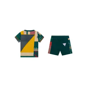 Baby t-shirt + shorts set Guess image-1