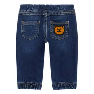 Baby girl bear jeans Guess STR Pull-On image-1