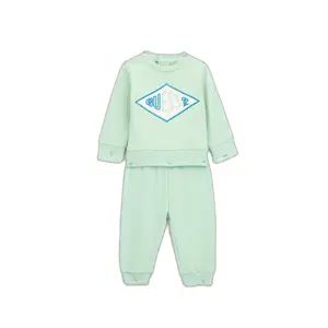 Baby boy sweatshirt and trouser set Guess Active image-0