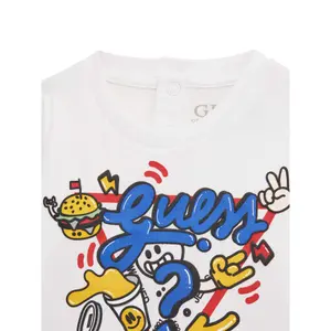 Baby's long sleeve T-shirt Guess image-2