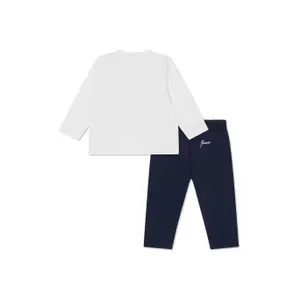 Ensemble t-shirt avec gilet et pantalon bébé garçon Guess image-1