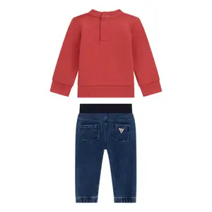 Ensemble sweatshirt et jeans bébé garçon Guess Active image-2