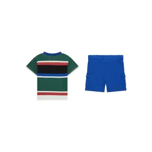 Baby boy t-shirt and shorts set Guess YD Active image-1