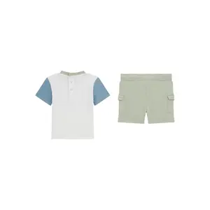 Baby boy t-shirt and shorts set Guess Active image-1