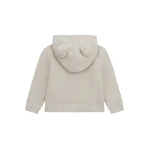 Sweatshirt à capuche zippé bébé garçon Guess image-1