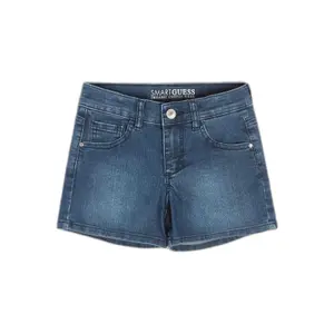 Girl's jean shorts Guess Core image-0