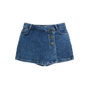 Girl's denim skort Guess image-0