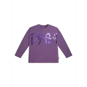 Girl's long sleeve jersey t-shirt Guess Peach Batwing image-0