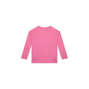 Girl's long sleeve jersey t-shirt Guess Peach Batwing image-1