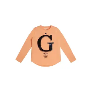 Girl's long sleeve T-shirt Guess image-2