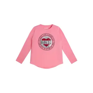 Girl's long sleeve T-shirt Guess image-3
