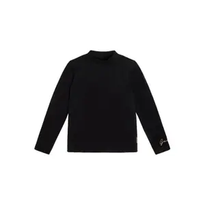 Girl's long-sleeved high neck jersey t-shirt Guess Peach image-0