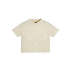 Girl's organic cotton crop T-shirt Guess image-1