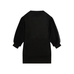 Girl's long sleeve dress in chiffon Guess image-1