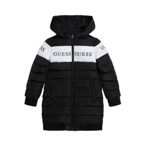 Lange Daunenjacke mit Kapuze, Mädchen Guess image-0