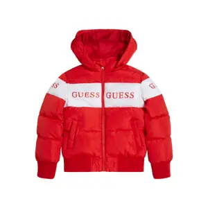 Girl's hooded jacket Guess image-0